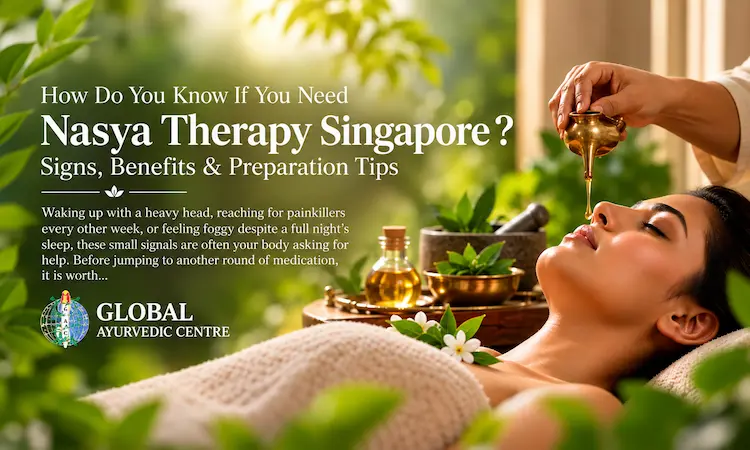 How Do You Know If You Need Nasya Therapy Singapore ? Signs, Benefits & Preparation Tips